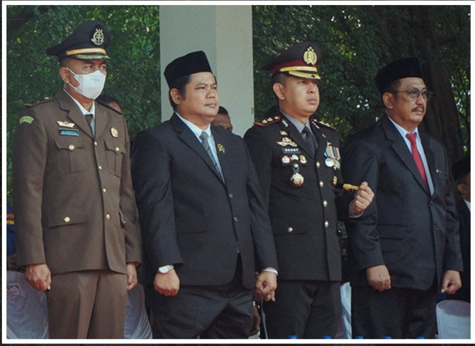 DPRD Kabupaten Sukabumi Hadiri Upacara Peringatan HUT Ke-81 TNI