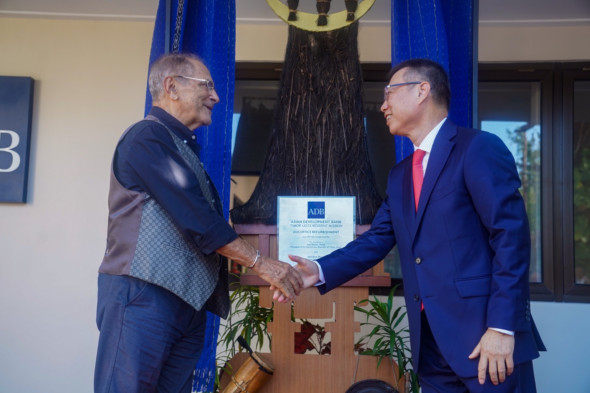 Presiden Ramos-Horta Resmikan Kantor Baru ADB di Farol