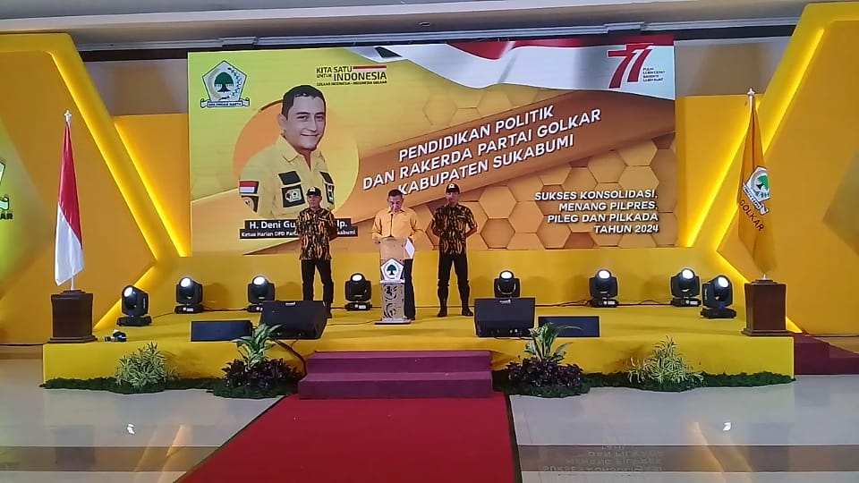 Ketua DPD Partai Golkar Jabar Targetkan Legislatif 12 Kursi Kab. Sukabumi Menuju Pemilu 2024