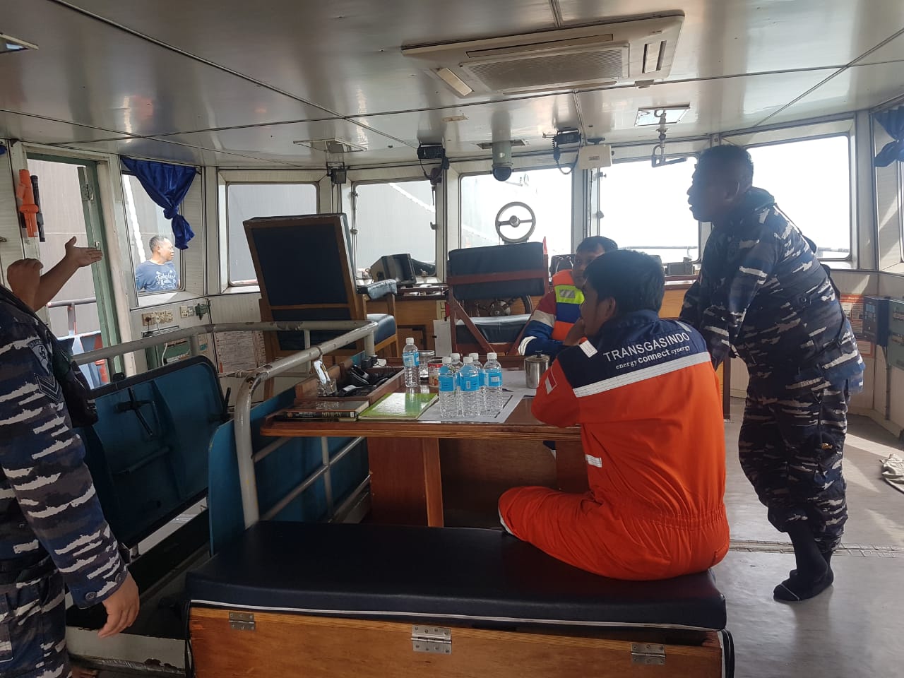 TNI AL Siapkan Evakuasi Tanker Kandas di Pulau Nipa