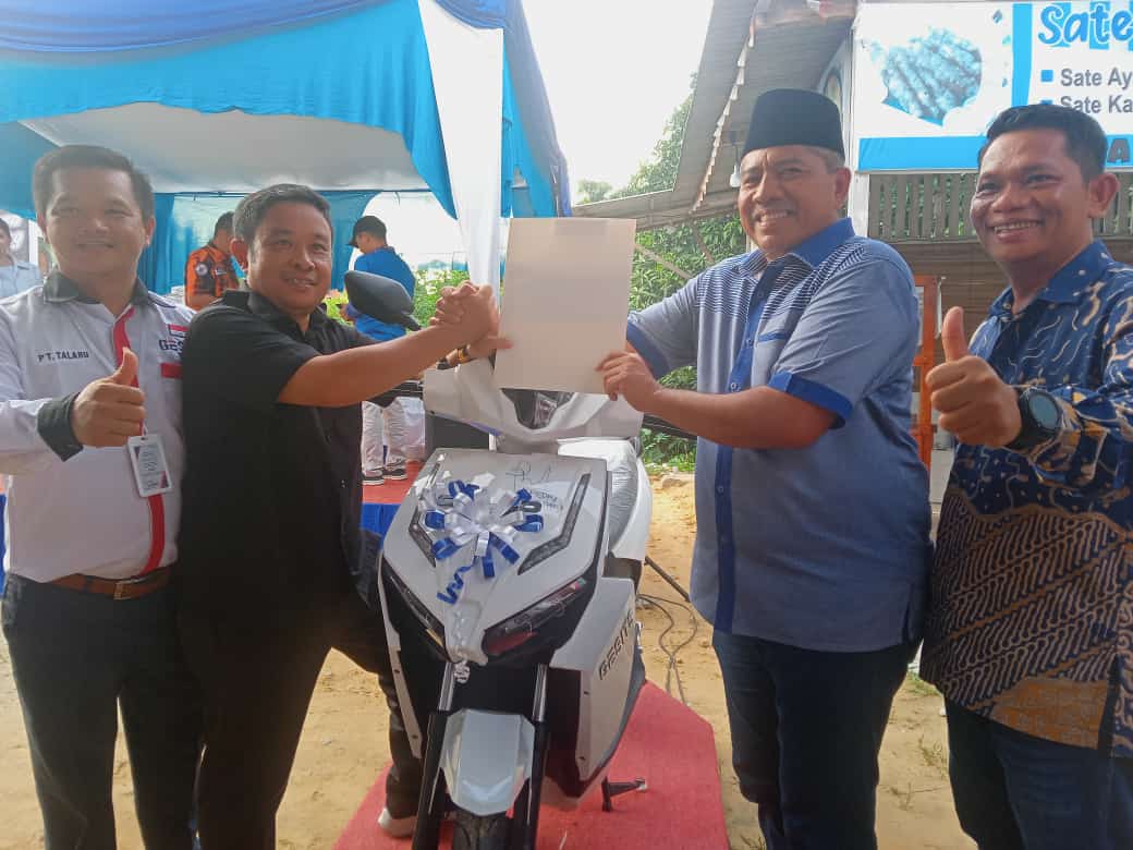 Woow ! Showroom Motor Listrik Gesits Hadir di Tualang