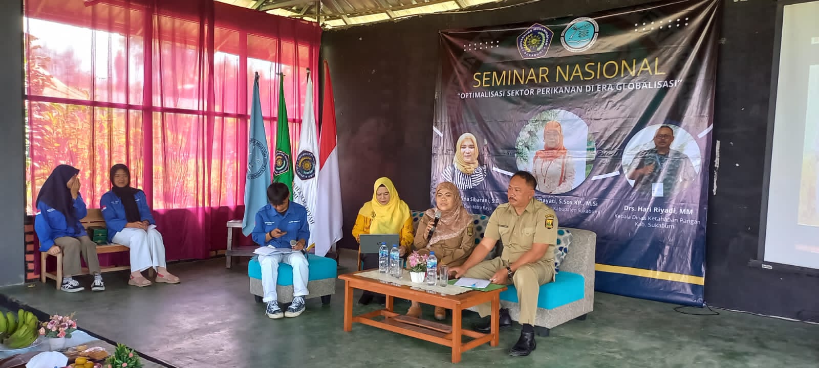 Kadiskan Kab. Sukabumi Hadiri Seminar Nasional Harkanas Universitas Muhammadiyah