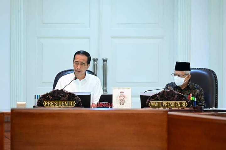 Presiden Jokowi Minta Seluruh Jajarannya Untuk Tingkatkan Kewaspadaan Menjelang Nataru