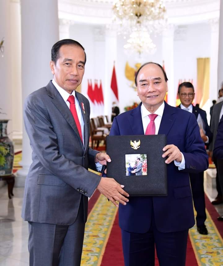 Presiden Jokowi dan Presiden Vietnam Bahas Upaya Peningkatan Kerja Sama Indonesia-Vietnam