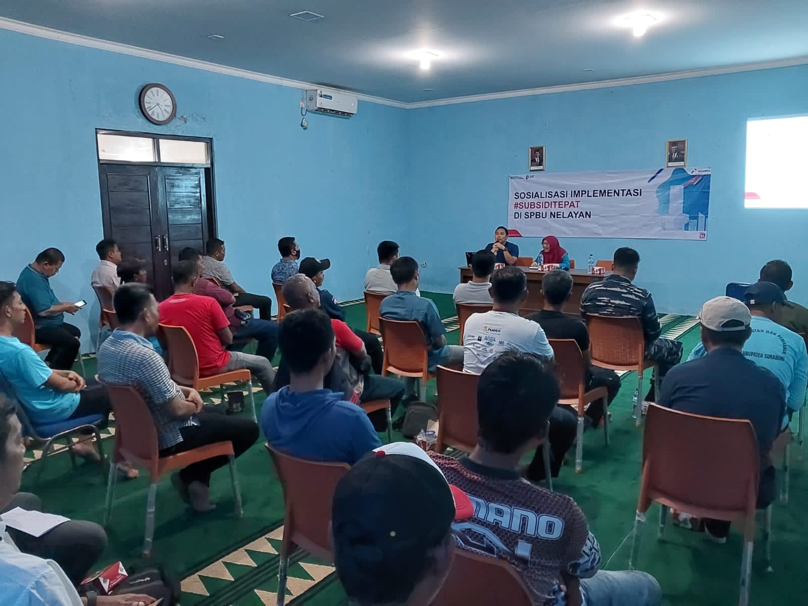 Dinas Perikanan Kabupaten Sukabumi Gelar Sosialisasi Implementasi Subsidi Tepat di SPBU Nelayan