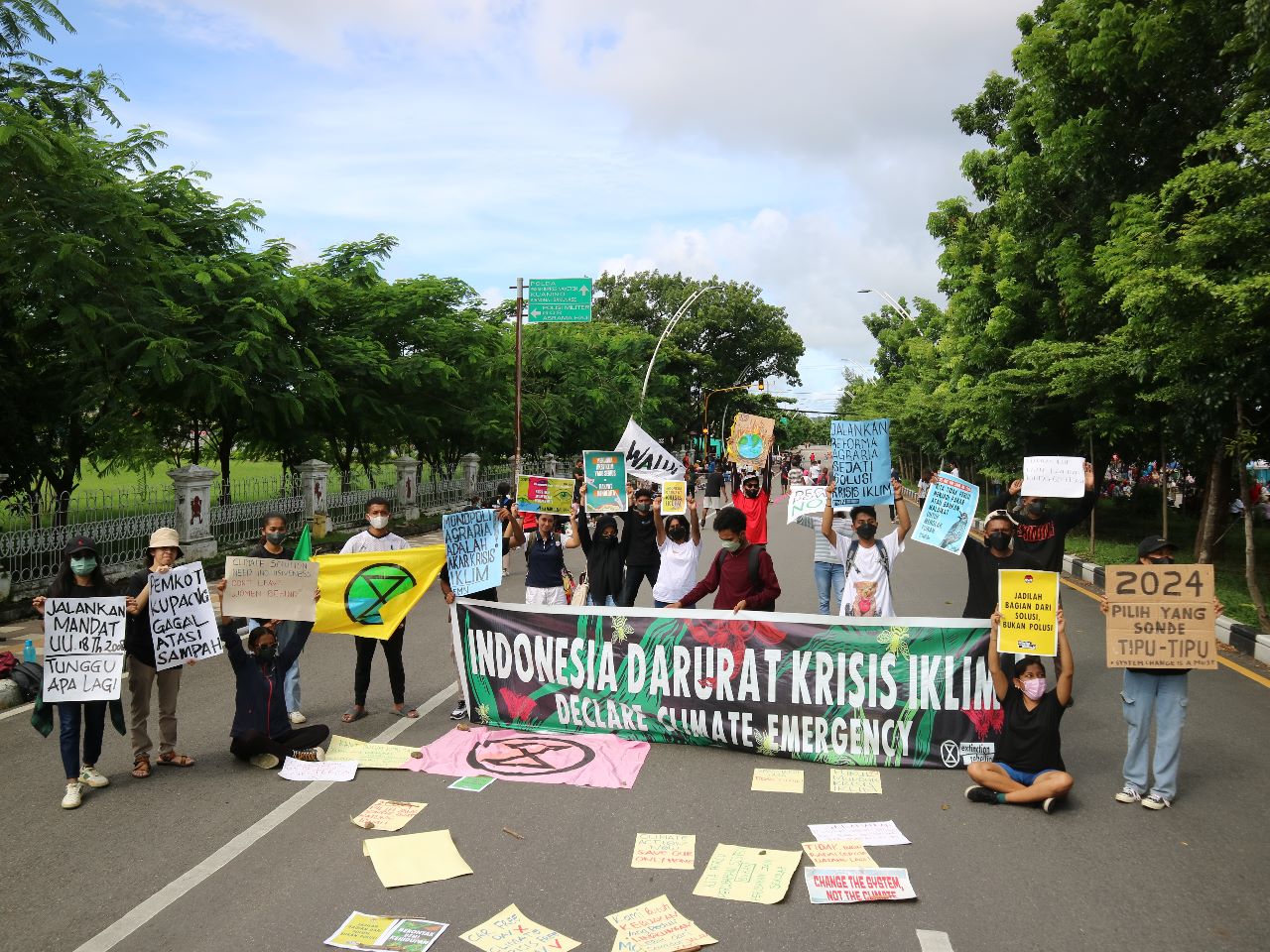 GCS Serukan 4 Tuntutan Anak Muda Indonesia Tegaskan Krisis Iklim Harus Menjadi Prioritas Kampanye Pemilu 2024