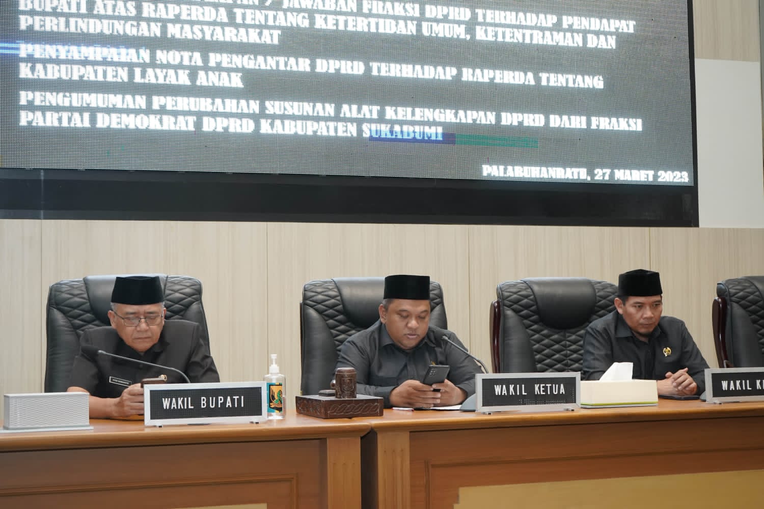 DPRD Kabupaten Sukabumi Gelar Rapat Paripurna Ke-4 dengan Tiga Agenda Penting