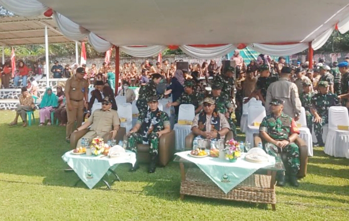Ketua DPRD Sukabumi Hadiri Kegiatan Pembukaan TMMD Ke-119 Kodim 0607