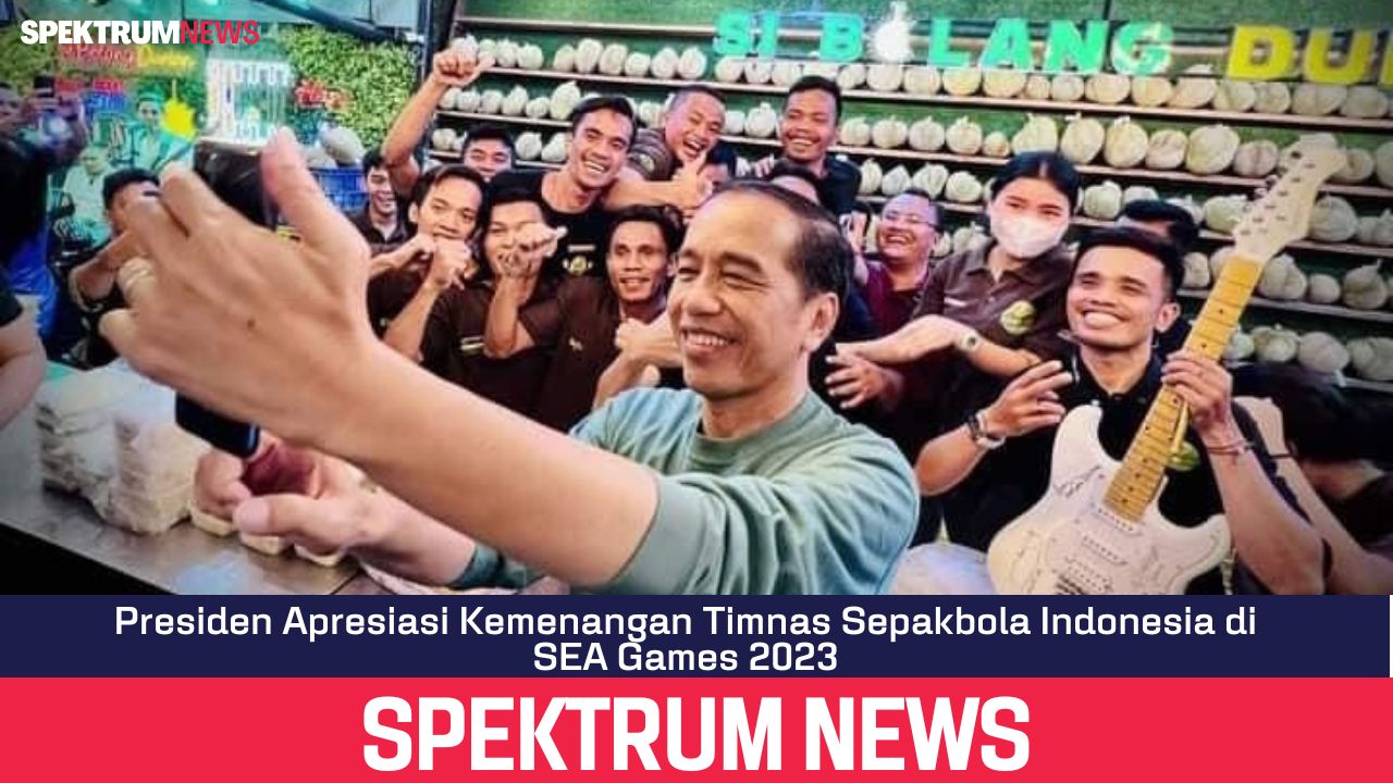 Presiden Apresiasi Kemenangan Timnas Sepakbola Indonesia di SEA Games 2023