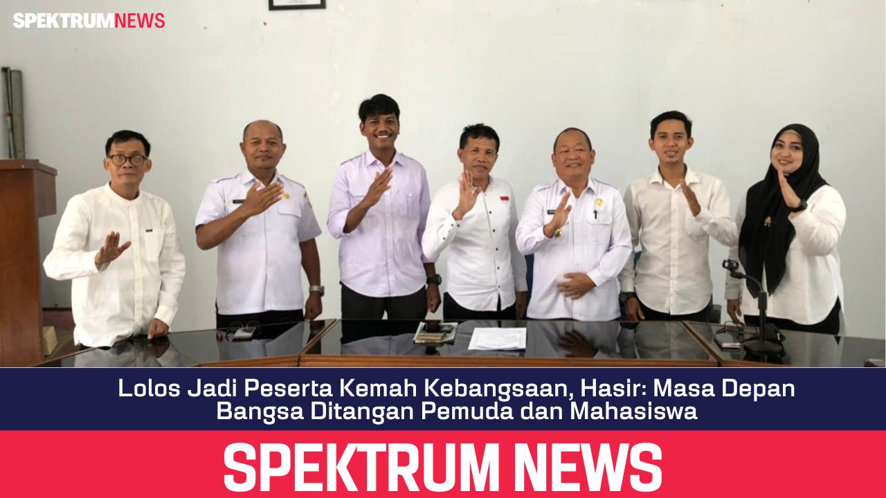 Lolos Jadi Peserta Kemah Kebangsaan, Hasir: Masa Depan Bangsa Ditangan Pemuda dan Mahasiswa