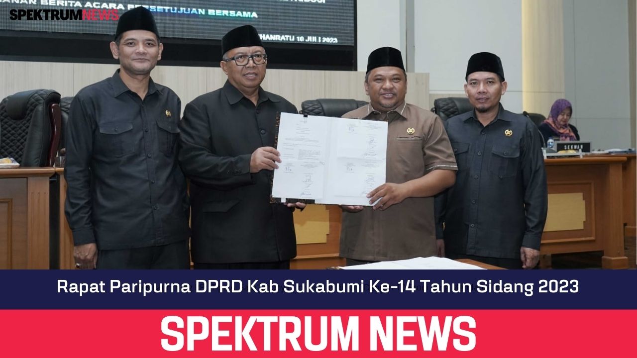 Rapat Paripurna DPRD Kab Sukabumi Ke-14 Tahun Sidang 2023