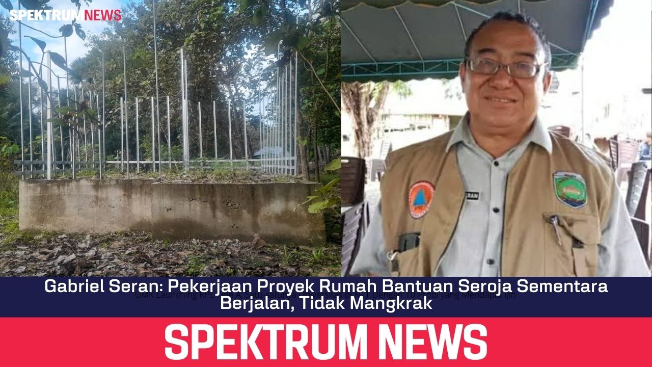 Gabriel Seran: Pekerjaan Proyek Rumah Bantuan Seroja Sementara Berjalan, Tidak Mangkrak