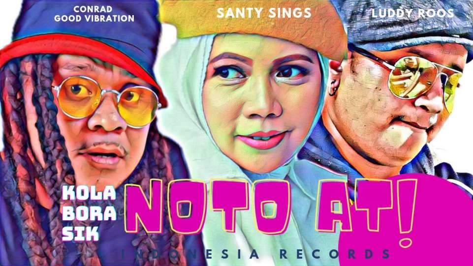 KOLABORASIK Santy Sings dengan Conrad Good Vibration, Sarwana WARNA, dan Luddy Roos Diproduksi Indonesia Records
