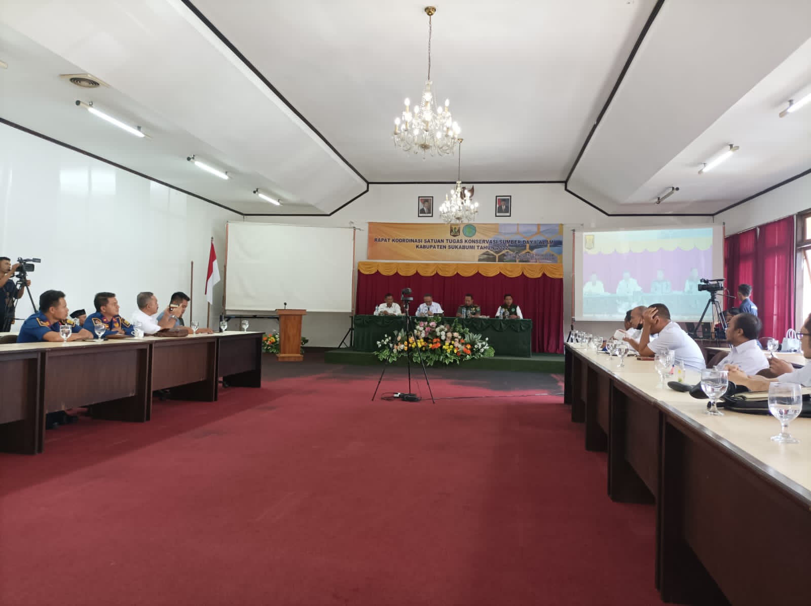 Diskan Kab. Sukabumi Hadiri FGD Satgas Konservasi SDA