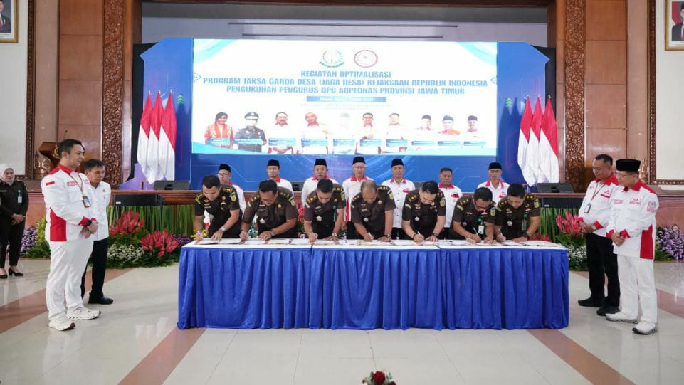 Kolaborasi ABPEDNAS-Kejaksaan Perkuat Pengawasan Desa Berbasis Zero Corruption di Jawa Timur