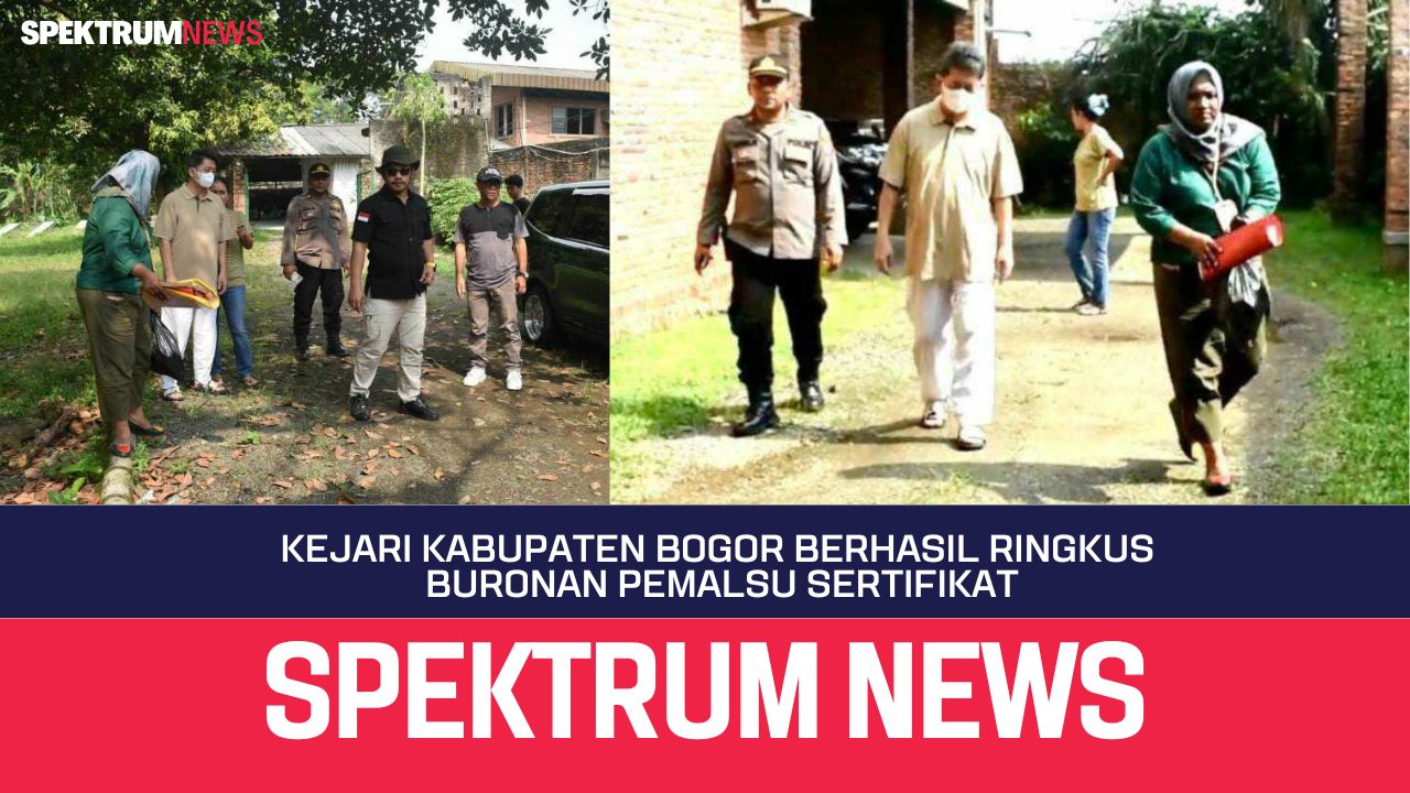 Kejari Kabupaten Bogor Berhasil Ringkus Buronan Pemalsu Sertifikat