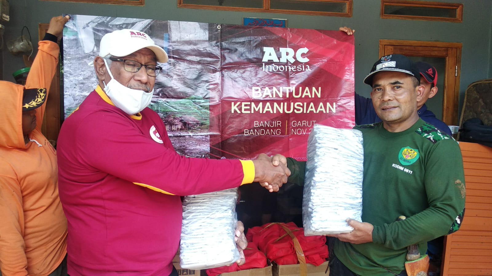 Dampak Bencana di Garut, ARC  Beri Berbagai Bantuan