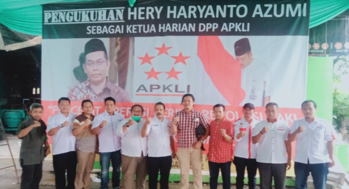 Hery Haryanto Azumi Dikukuhkan Sebagai Ketua Harian DPP APKLI, DPW LPPKI DKI Jakarta Siap Bersinergi