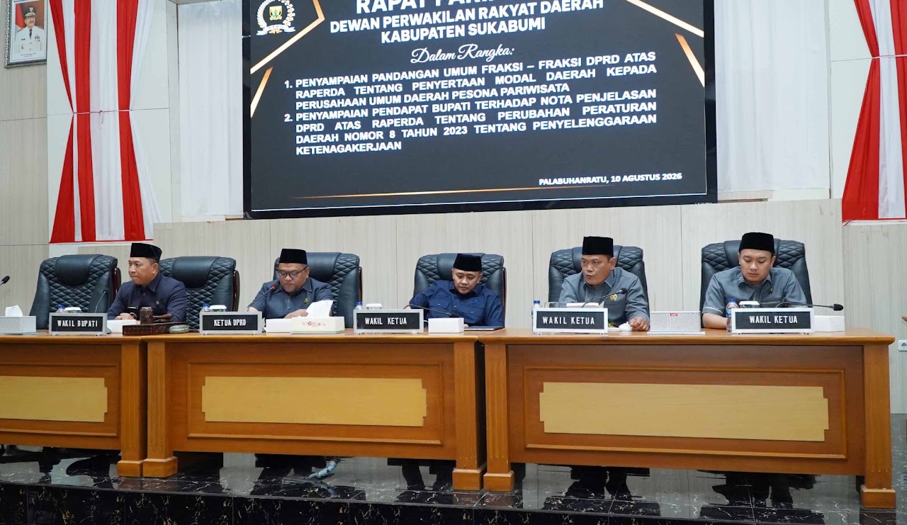 Rapat Paripurna ke-14 DPRD Kabupaten Sukabumi Tahun Sidang 2026