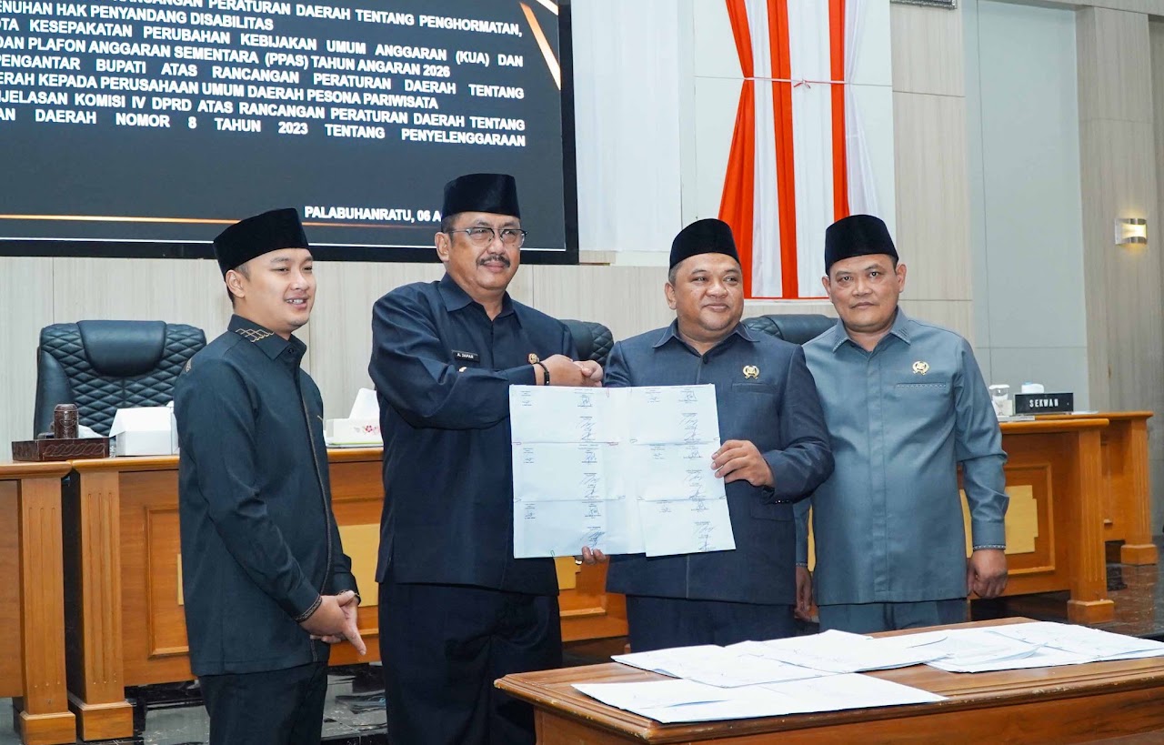 Rapat Paripurna ke-13 DPRD Kabupaten Sukabumi Tahun Sidang 2026